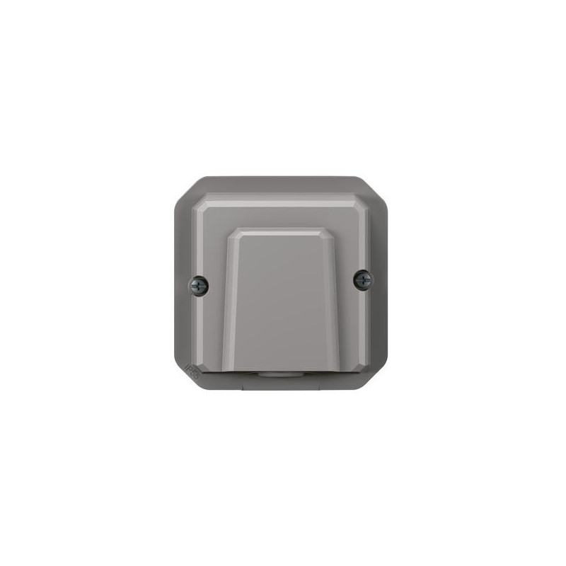 Sortie de câble 16A composable Gris Plexo