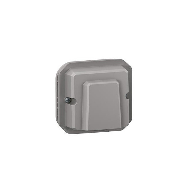 Sortie de câble 16A composable Gris Plexo