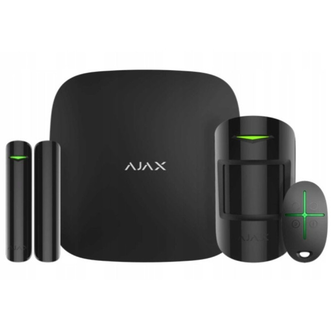 Alarme maison Ajax StarterKit - Noir