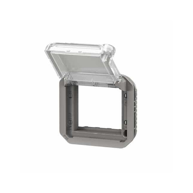 Adaptateur Mosaic verrouillable Gris Plexo
