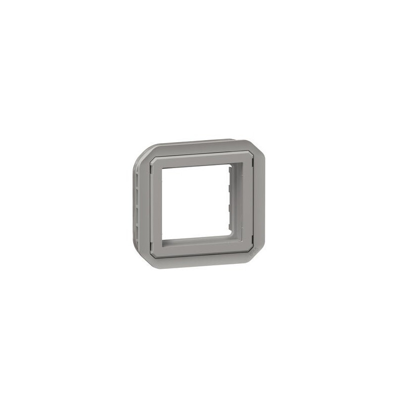 Adaptateur Mosaic composable Gris Plexo