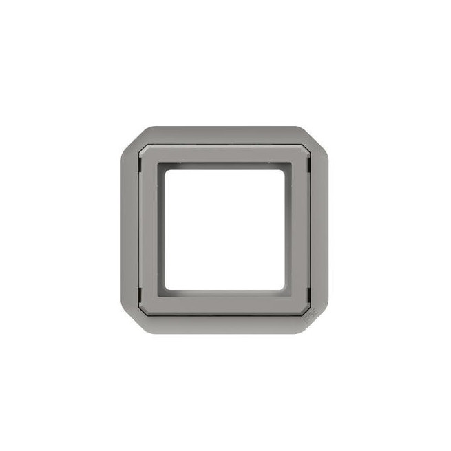 Adaptateur Mosaic composable Gris Plexo