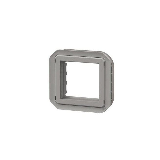 Adaptateur Mosaic composable Gris Plexo