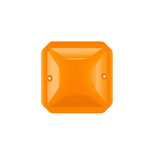 Diffuseur voyant balisage Orange Plexo