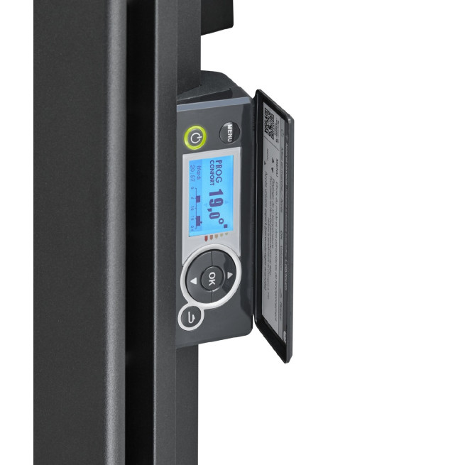 Oniris horizontal 1250W - Radiateur alu connecté-ATL503912_Atlantic