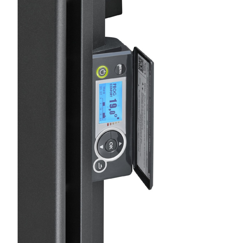Oniris Vertical 1000W - Radiateur alu connecté-ATL518810_Atlantic
