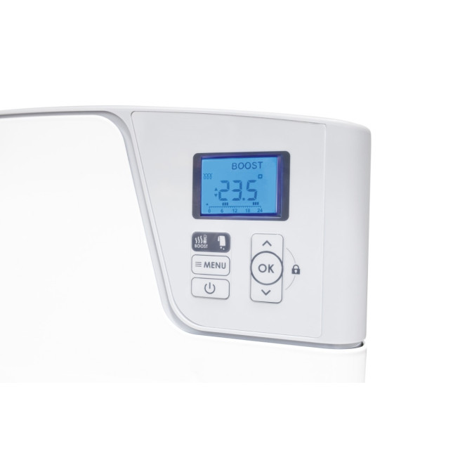 841515 - Atlantic - Sèche serviettes Radiateur sèche serviettes Kea ventilo blanc 1400W
