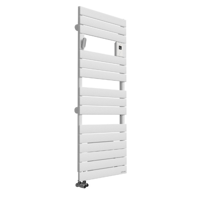 862684 - Atlantic - Sèche serviettes fluide caloporteur Radiateur sèche serviettes Adélis Mixte digital 2000W blanc carat