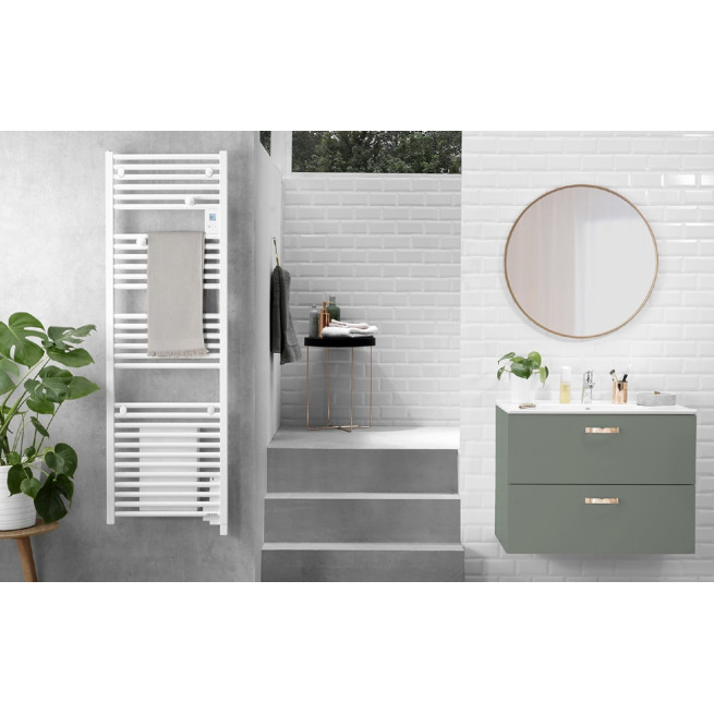 Doris Mixte 1750W - Sèche-serviettes Blanc-ATL851131_Atlantic