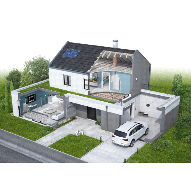 ICTA 3422 20mm Vert RAL6029 - Conduit avec Tire-fils 100m-IBOB34220_IBOCO