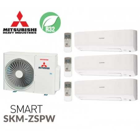 Tri-split SMART SCM60ZS-W + 3 SKM20ZSP-W Mitsubishi Heavy Industries