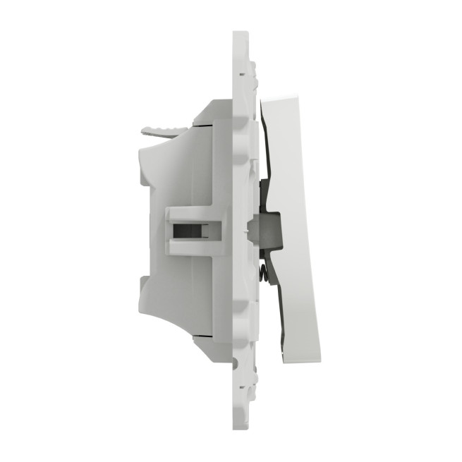 Poussoir symbole carillon Blanc Odace