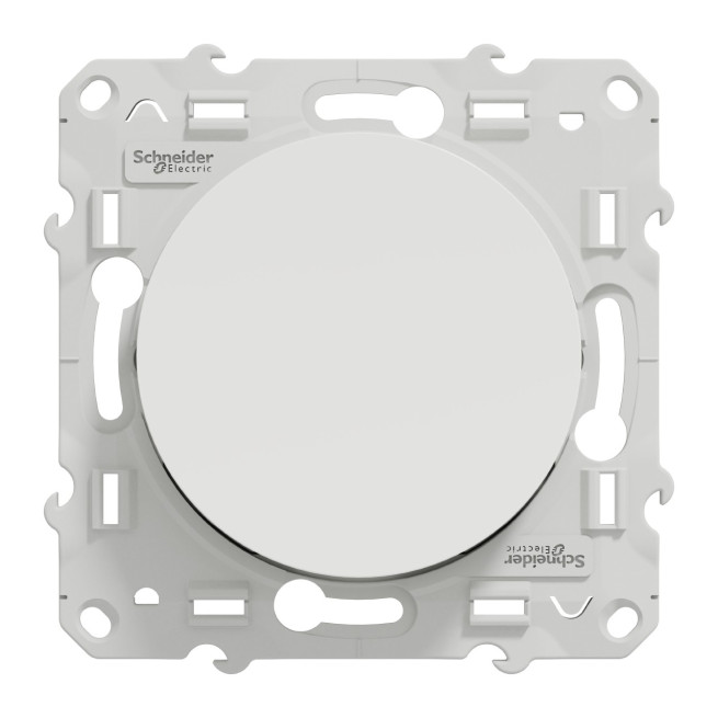 Va-et-vient lumineux témoin 10A Blanc Odace