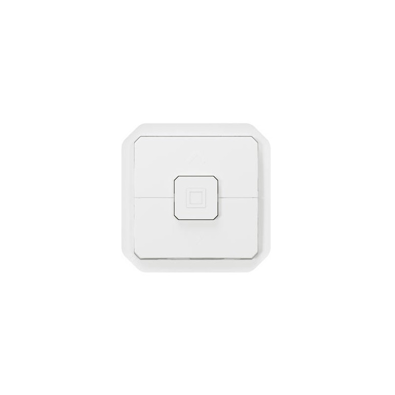 Interrupteur volet roulant Blanc Plexo