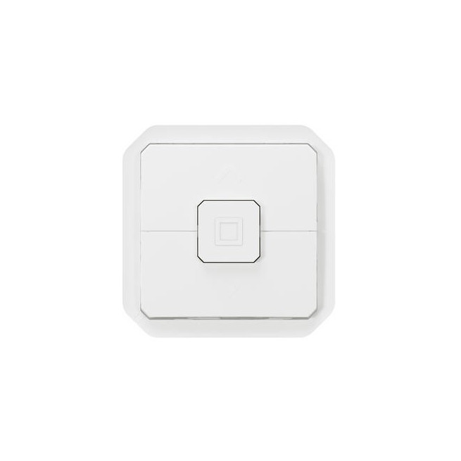 Interrupteur volet roulant Blanc Plexo