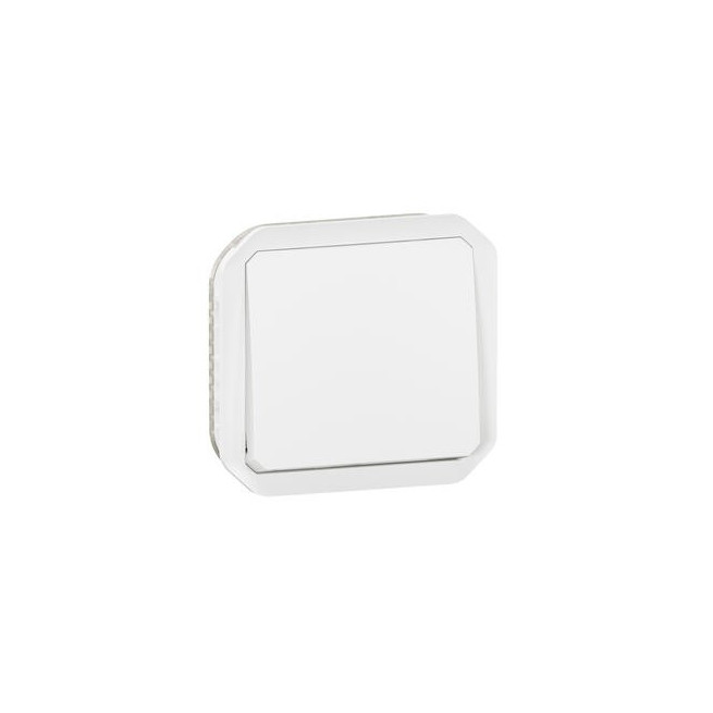 Poussoir NO composable Blanc Plexo