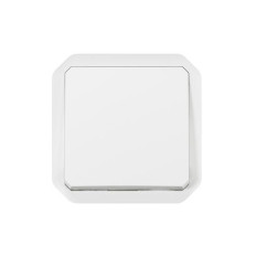 Poussoir NO composable Blanc Plexo