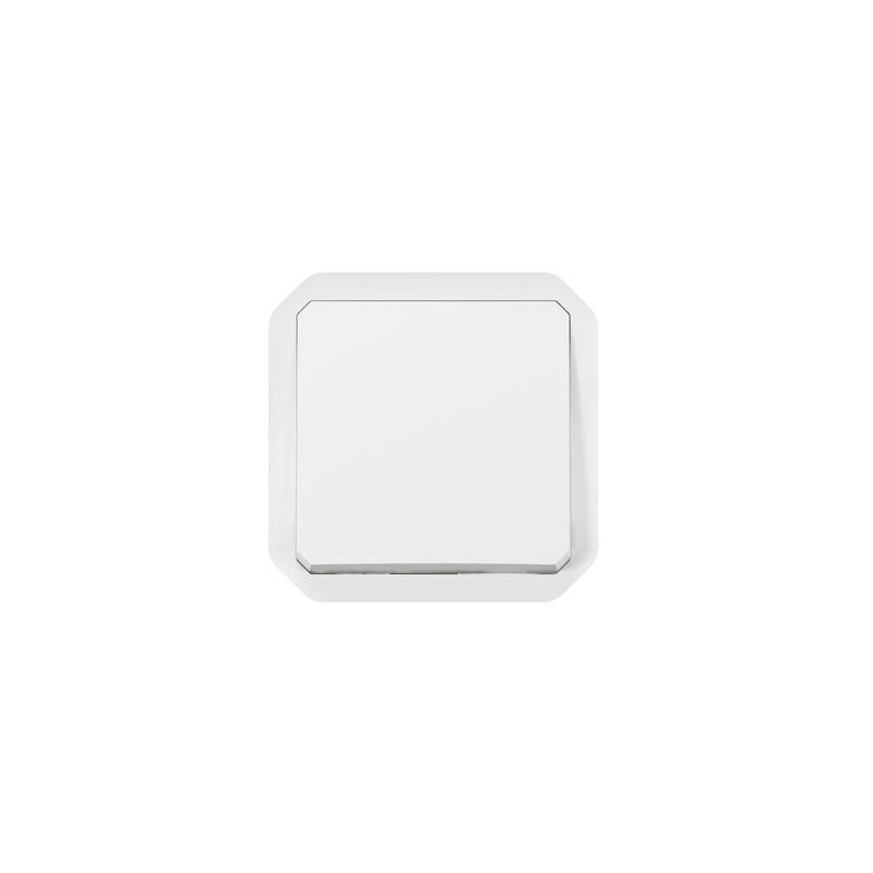 Poussoir NO composable Blanc Plexo