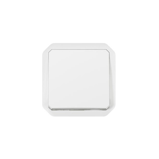 Poussoir NO composable Blanc Plexo