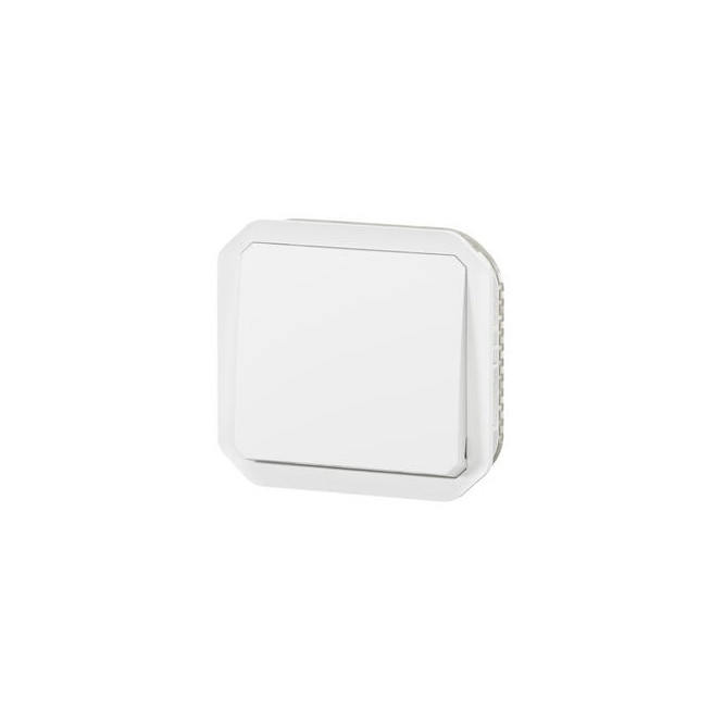 Poussoir NO composable Blanc Plexo