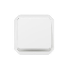 Poussoir NO lumineux Blanc Plexo