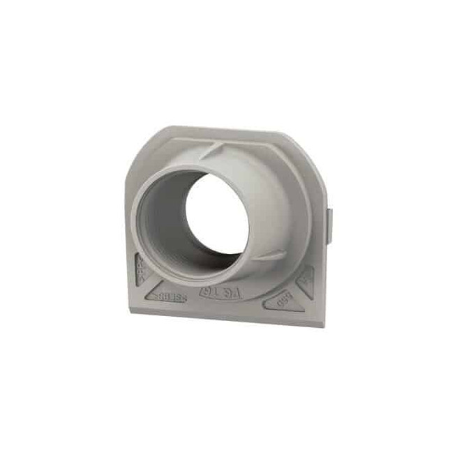 Embout presse-étoupe 1 entrée PG16 Blanc Plexo