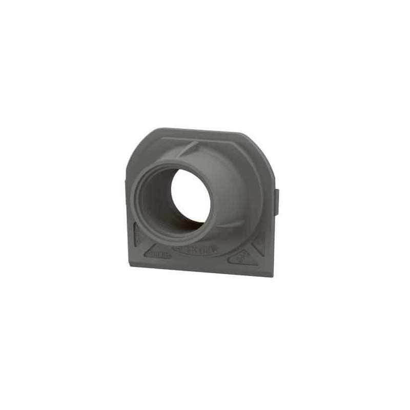 Embout presse-étoupe 1 entrée ISO20 Anthracite Plexo