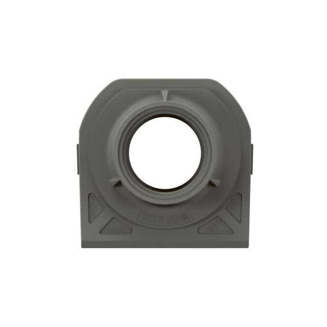 Embout presse-étoupe 1 entrée ISO20 Anthracite Plexo