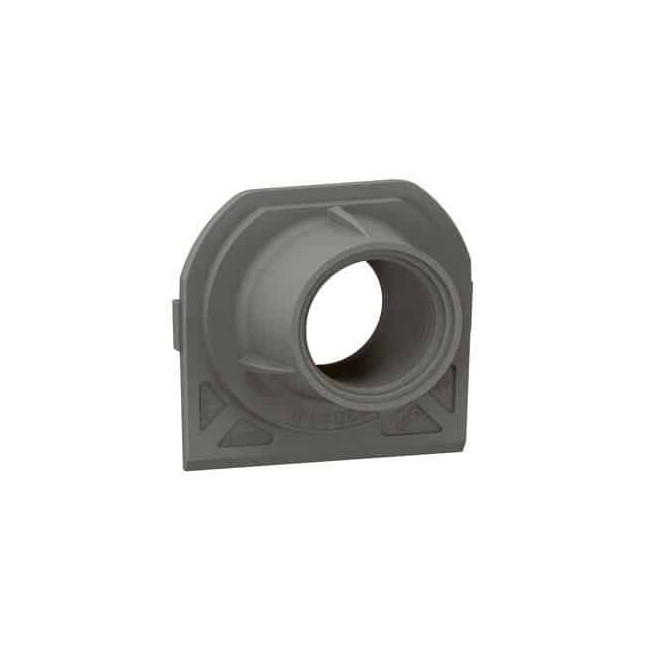 Embout presse-étoupe 1 entrée ISO20 Anthracite Plexo
