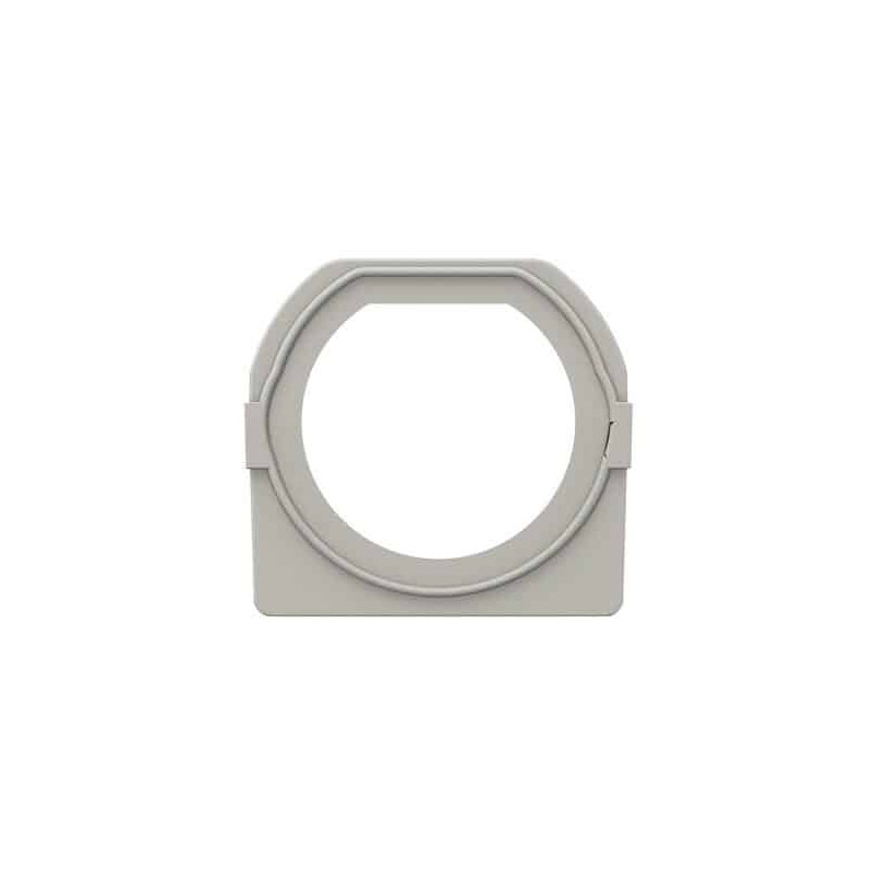 Embout jumelage boîtier saillie Gris Plexo