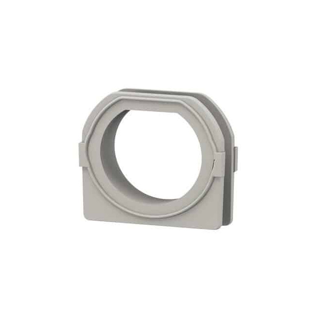 Embout jumelage boîtier saillie Gris Plexo