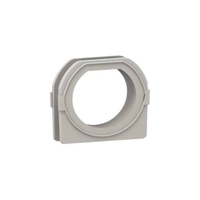 Embout jumelage boîtier saillie Gris Plexo