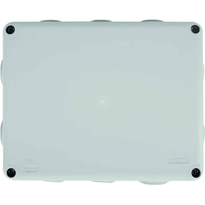 Pack de 50 boîtes de dérivation - IP55 - 80 x 80 mm - Couvercle clipsé