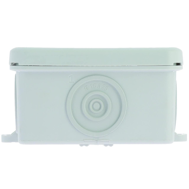 Pack de 50 boîtes de dérivation - IP55 - 80 x 80 mm - Couvercle clipsé