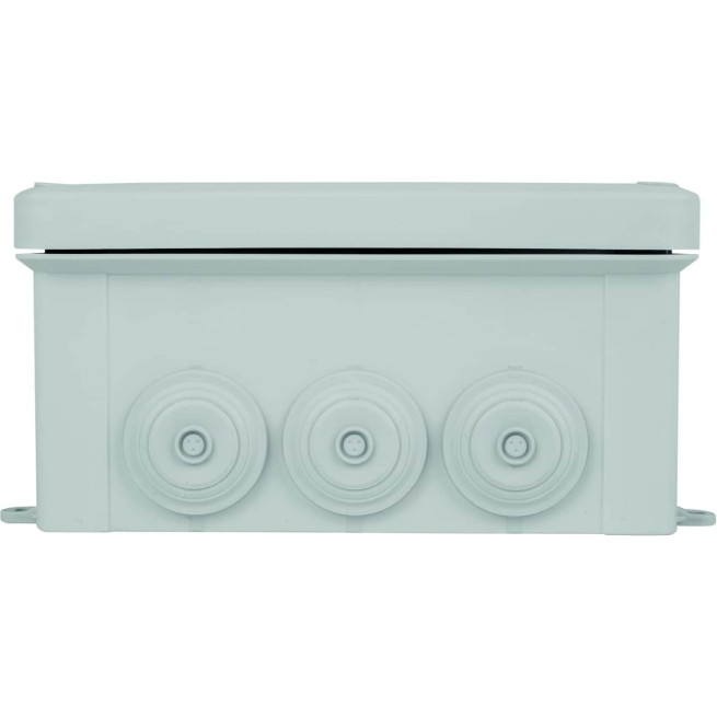 Boîte de dérivation - IP55 - 155 x 110 x 80 mm - Couvercle à vis 1/4 de tour