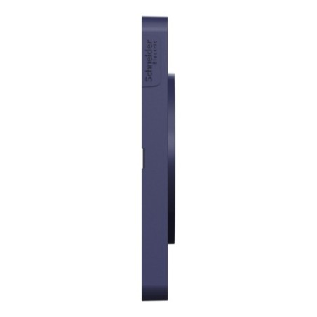 Odace Touch plaque 2 postes horizontaux ou verticaux 71mm bleu cobalt