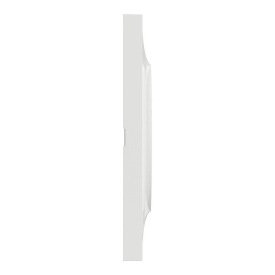 Odace Style plaque 3 postes horizontaux ou verticaux 71mm antibactérien