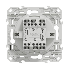 Va-et-vient lumineux 10A LED Blanc Odace