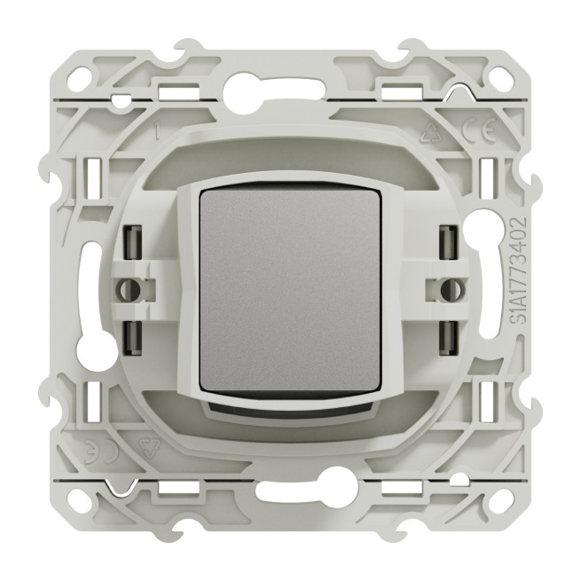 Prise TV simple Blanc Odace