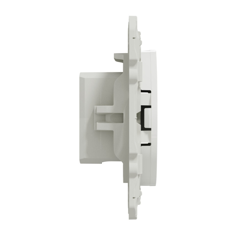 Prise TV simple Blanc Odace