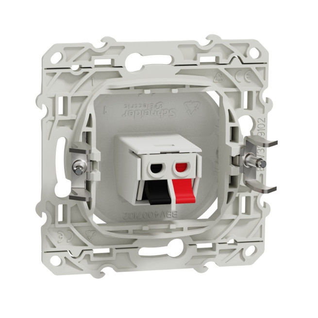 S520487-Appareillage-composable-milieu-de-gamme-Odace-prise-haut-parleur-1-sortie-blanc-fixation-par-vis-bornes-pression