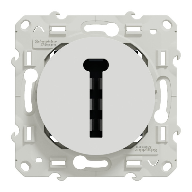 Conjoncteur en T 8 contacts Blanc Odace