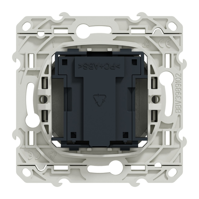 Conjoncteur en T 8 contacts Blanc Odace