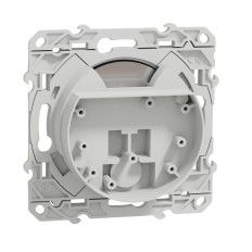 Prise multiservice avec griffes Blanc Odace