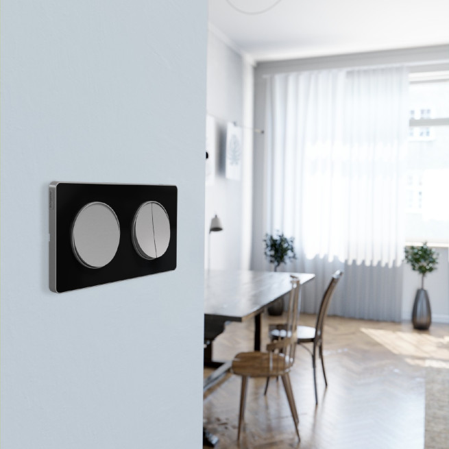 S530214-Appareillage-composable-milieu-de-gamme-Odace-double-va-et-vient-aluminium-connexion-rapide