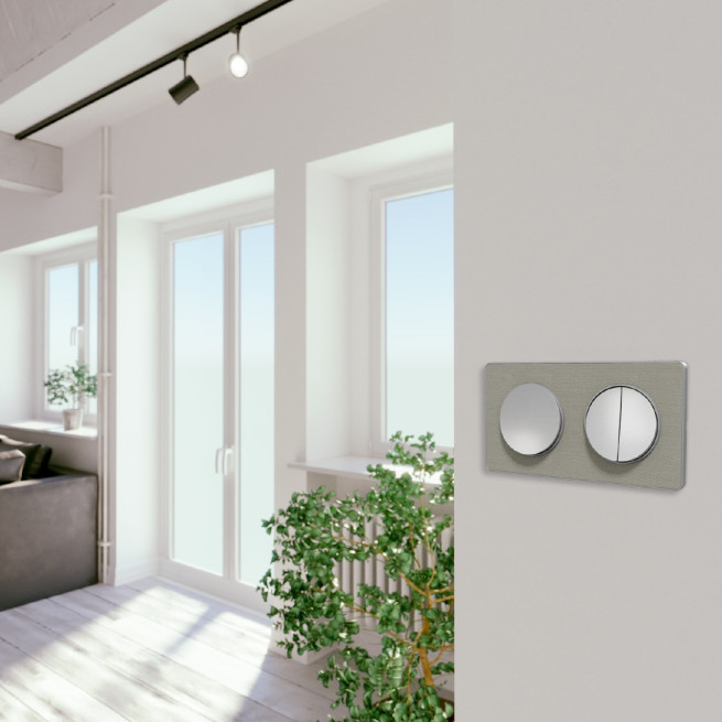 Double va-et-vient Aluminium Odace