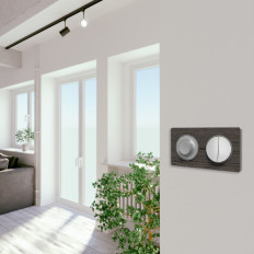 Double va-et-vient Aluminium Odace