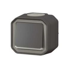Interrupteur lumineux 10AX Anthracite Plexo