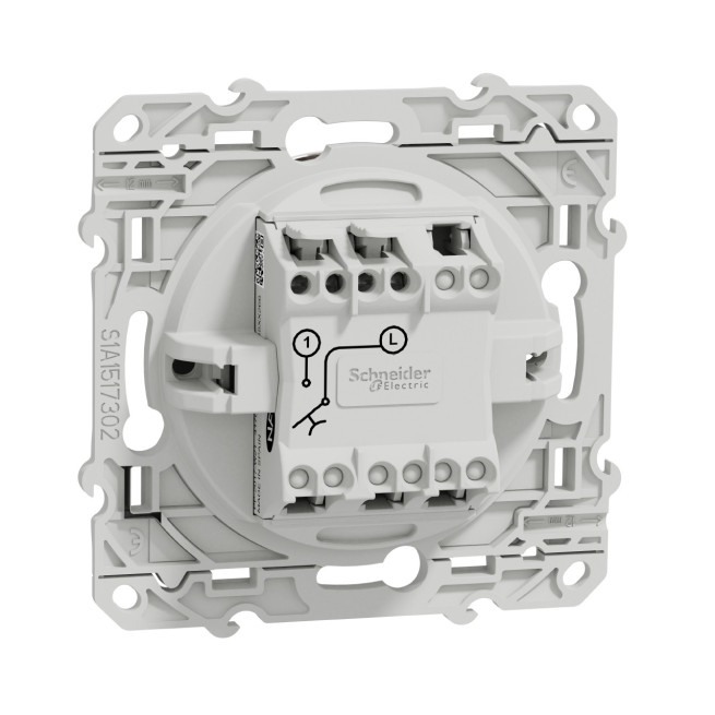 Poussoir porte-étiquette Aluminium Odace