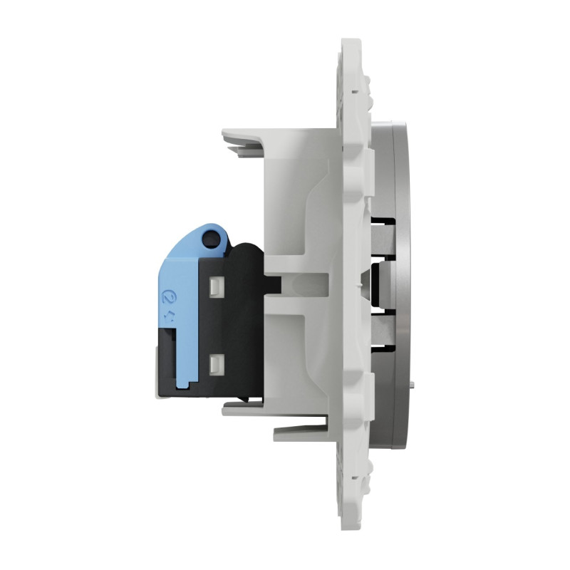 Prise RJ45 Cat.6 STP Aluminium Odace